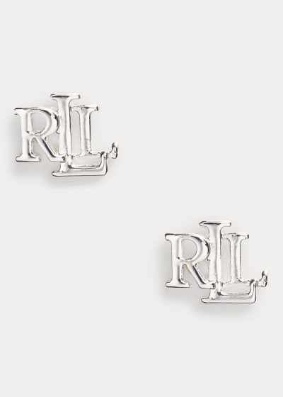 Women's Ralph Lauren Logo Stud Earrings | 924635ESV